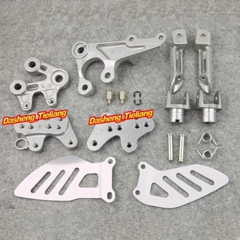 Aluminum Alloy NEW Front Rider Foot Pegs Footrest Brackets for SUZUKI 2005-2011 GSXR 1000 K5, Motorcycle Spare Part Accessory
Aluminum Alloy NEW Front Rider Foot Pegs Footrest Brackets for SUZUKI 2005-2011 GSXR 1000 K5, Motorcycle Spare Part Accessory