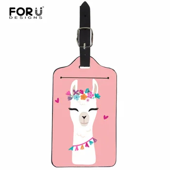 FORUDESIGNS Suitcase Tag Accessories Cute Alpaca Sloth Travel Luggage Label Straps Custom Suitcase Luggage Tags Drop Shipping
FORUDESIGNS Suitcase Tag Accessories Cute Alpaca Sloth Travel Luggage Label Straps Custom Suitcase Luggage Tags Drop Shipping