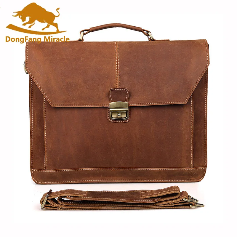 New arrival men's business vintage genuine leather handbags men crazy horse leather messenger bag briefcase multifuctional bags
New arrival men's business vintage genuine leather handbags men crazy horse leather messenger bag briefcase multifuctional bags