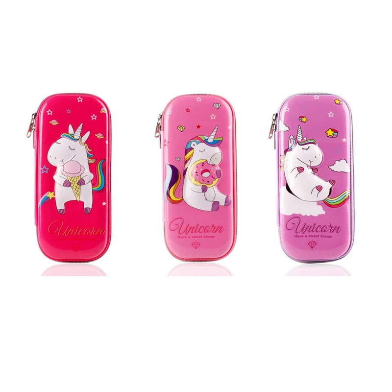 3D Kawaii Unicorn Pencil Case Zipper Large Capacity Pencil Box Pencilcase Storage Bag Stationery School Supplies Random Color
3D Kawaii Unicorn Pencil Case Zipper Large Capacity Pencil Box Pencilcase Storage Bag Stationery School Supplies Random Color
