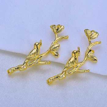 10pcs Bride Hairpin Accessories Branches Leaf Bird Magpie Pendant Gold Plated Weeding Jewelry
10pcs Bride Hairpin Accessories Branches Leaf Bird Magpie Pendant Gold Plated Weeding Jewelry
