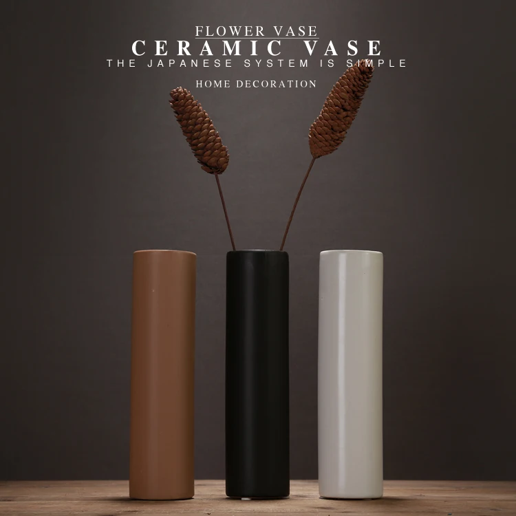 Simple Modern Matt Black Ceramic Art Vase Living Room Dining Desktop Inspiration Rose Ideal Flower Vase Ornaments
Simple Modern Matt Black Ceramic Art Vase Living Room Dining Desktop Inspiration Rose Ideal Flower Vase Ornaments