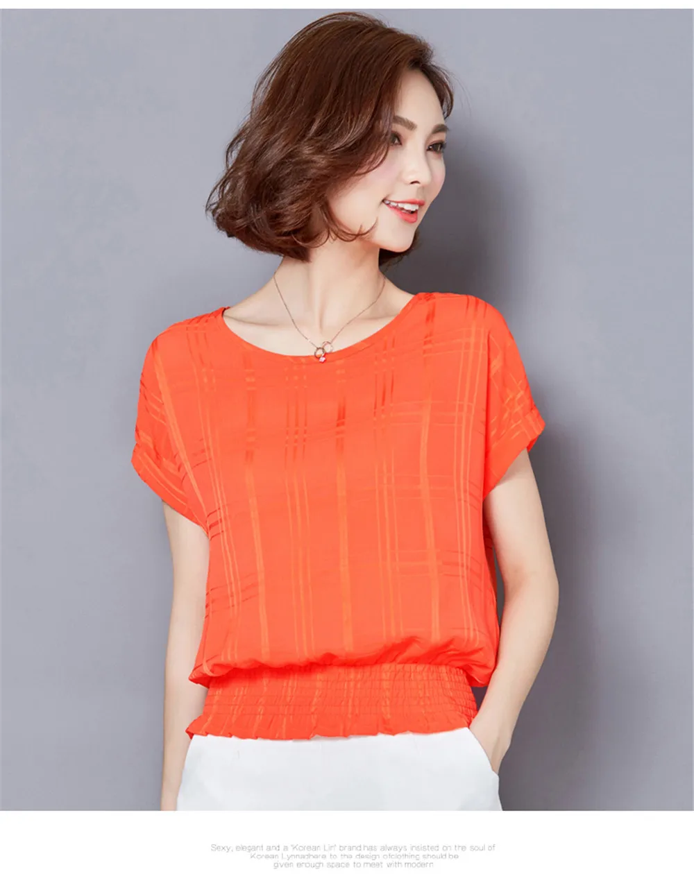 White High Waist All Match Blouse shirt For Women 2018 Summer Short Batwing Sleeve Loose Women Blouse Top Linen O-neck Blusas (11)