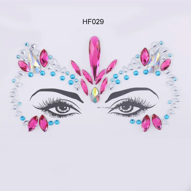 Masquerade Face Stickers DIY Jewelry Acrylic Rhinestone Festival Party Temporary Tattoo Fashion Face Stickers For Women
Masquerade Face Stickers DIY Jewelry Acrylic Rhinestone Festival Party Temporary Tattoo Fashion Face Stickers For Women
