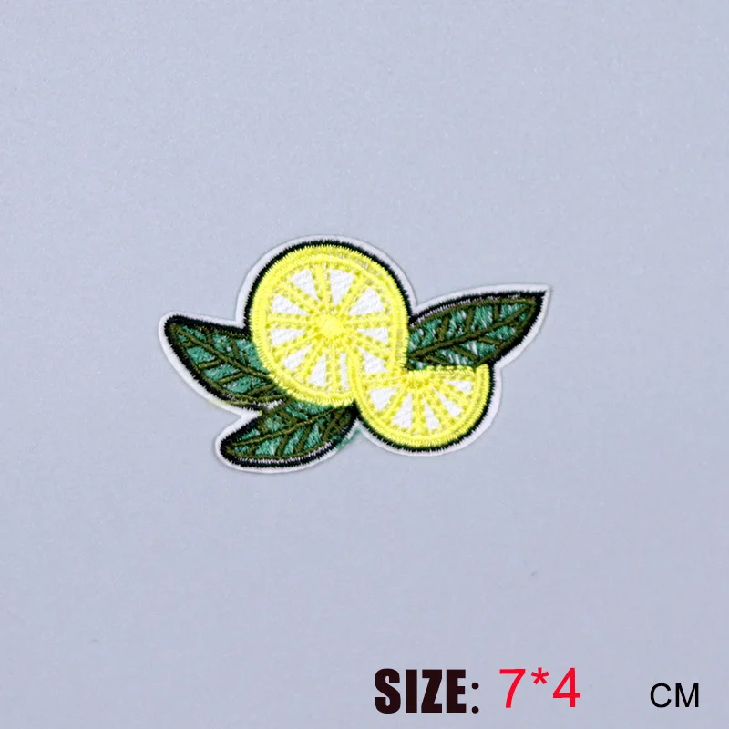 HOT sale 1PC fashion green lemon On Embroidered Patch For Cloth Cartoon Badge Garment Appliques
HOT sale 1PC fashion green lemon On Embroidered Patch For Cloth Cartoon Badge Garment Appliques