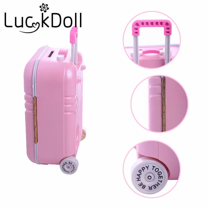 Luckdoll 2019 New arrivals Doll Accessories Pink Suitcase Fit 43cm Baby Doll&18Inch American Doll, Children's Toys
Luckdoll 2019 New arrivals Doll Accessories Pink Suitcase Fit 43cm Baby Doll&18Inch American Doll, Children's Toys