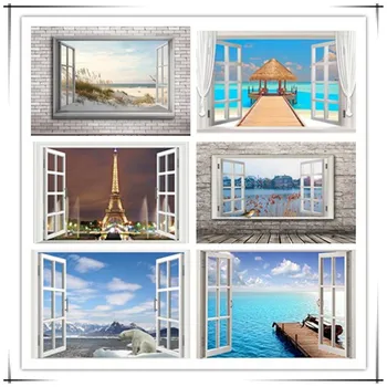 Full Square/Round 5D DIY Diamond Embroidery "Window scenery" Diamond Painting Cross Stitch Mosaic Decor gift
Full Square/Round 5D DIY Diamond Embroidery "Window scenery" Diamond Painting Cross Stitch Mosaic Decor gift