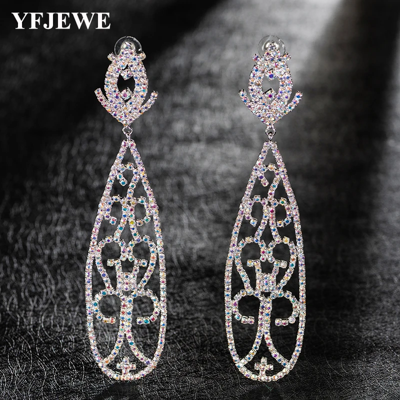 YFJEWE Fashion Elegant Long Drop Earrings for Women Girl Wedding Statement Dangle Earring Jewelry E524
YFJEWE Fashion Elegant Long Drop Earrings for Women Girl Wedding Statement Dangle Earring Jewelry E524