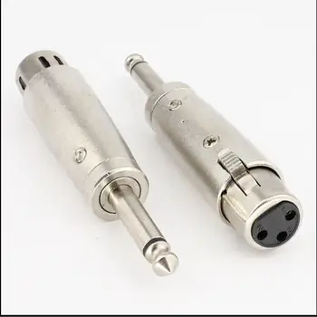 10pcs K3P 3-Pole Female XLR to Male J6.5mm Mono Converting Connector Cannon Audio Converting Plug
10pcs K3P 3-Pole Female XLR to Male J6.5mm Mono Converting Connector Cannon Audio Converting Plug