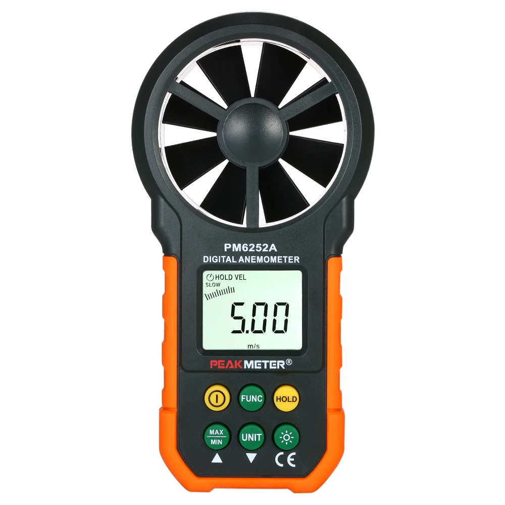 Handheld Digital Anemometer Wind Sensor Windmeter CFM Meter Wind Speed Meter Air Flow Thermometer for Weather Data Collection
Handheld Digital Anemometer Wind Sensor Windmeter CFM Meter Wind Speed Meter Air Flow Thermometer for Weather Data Collection
