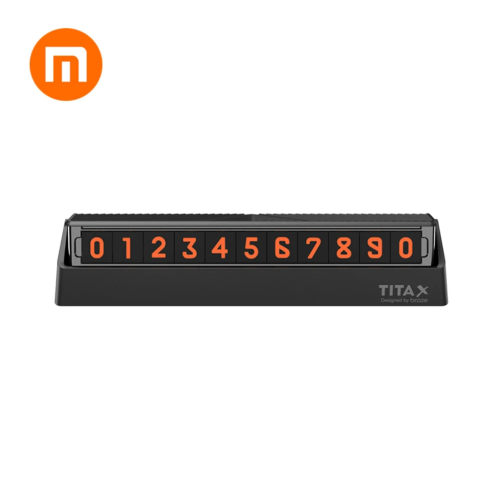 Original Xiaomi Mijia Bcase Flip Type Car Temperary Parking Phone Number Card Plate Parking sign For Xiaomi smart home kits
Original Xiaomi Mijia Bcase Flip Type Car Temperary Parking Phone Number Card Plate Parking sign For Xiaomi smart home kits
