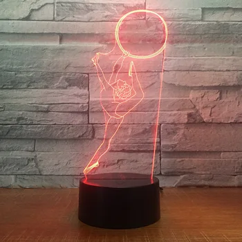 7 Colors NightLights Usb 3D Led Table Lamp Gymnastics Circle Modelling Bedroom Sleep Lighting Fixture Decor Gymnast Fans Gifts
7 Colors NightLights Usb 3D Led Table Lamp Gymnastics Circle Modelling Bedroom Sleep Lighting Fixture Decor Gymnast Fans Gifts