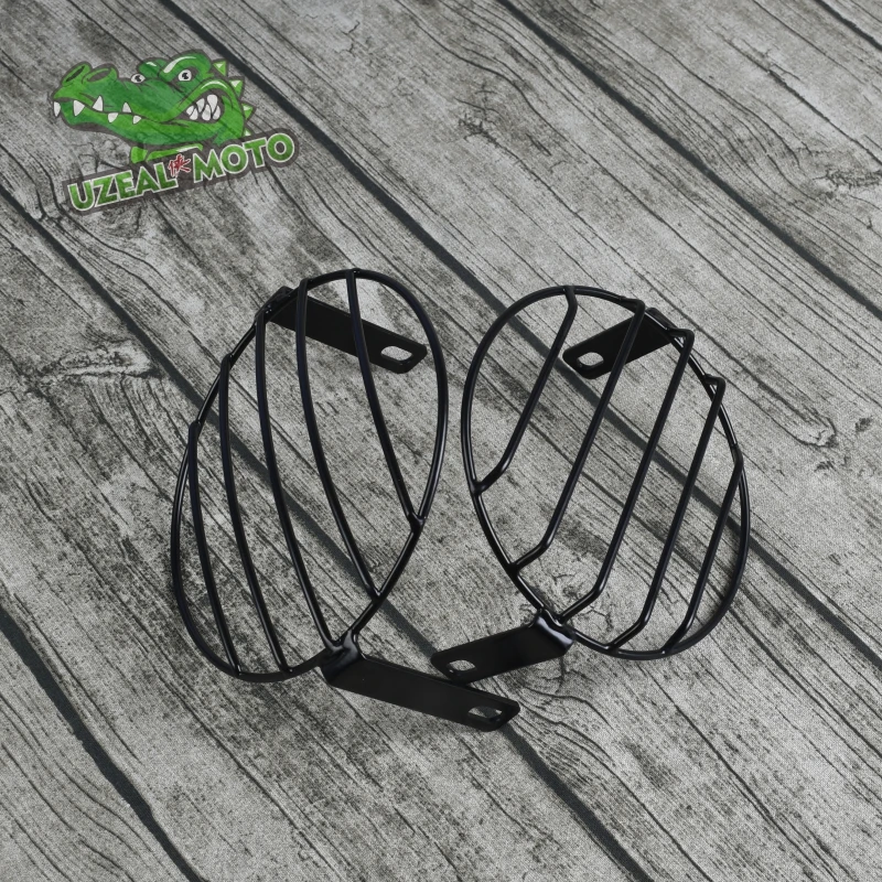 Vintage Motorcycle metal net mask 6-7 inch Headlamps cover Front Headlight Guard Cover
Vintage Motorcycle metal net mask 6-7 inch Headlamps cover Front Headlight Guard Cover