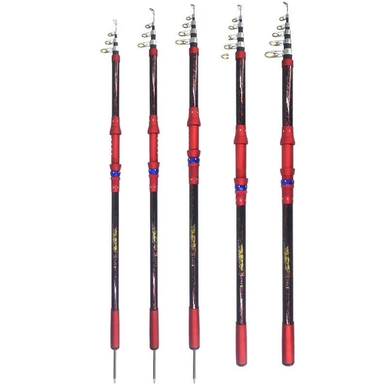 Self-inserting FRP Fishing Rod Telescopic Ultralight Fishing Pole for Freshwater Saltwater C55K Sale
Self-inserting FRP Fishing Rod Telescopic Ultralight Fishing Pole for Freshwater Saltwater C55K Sale