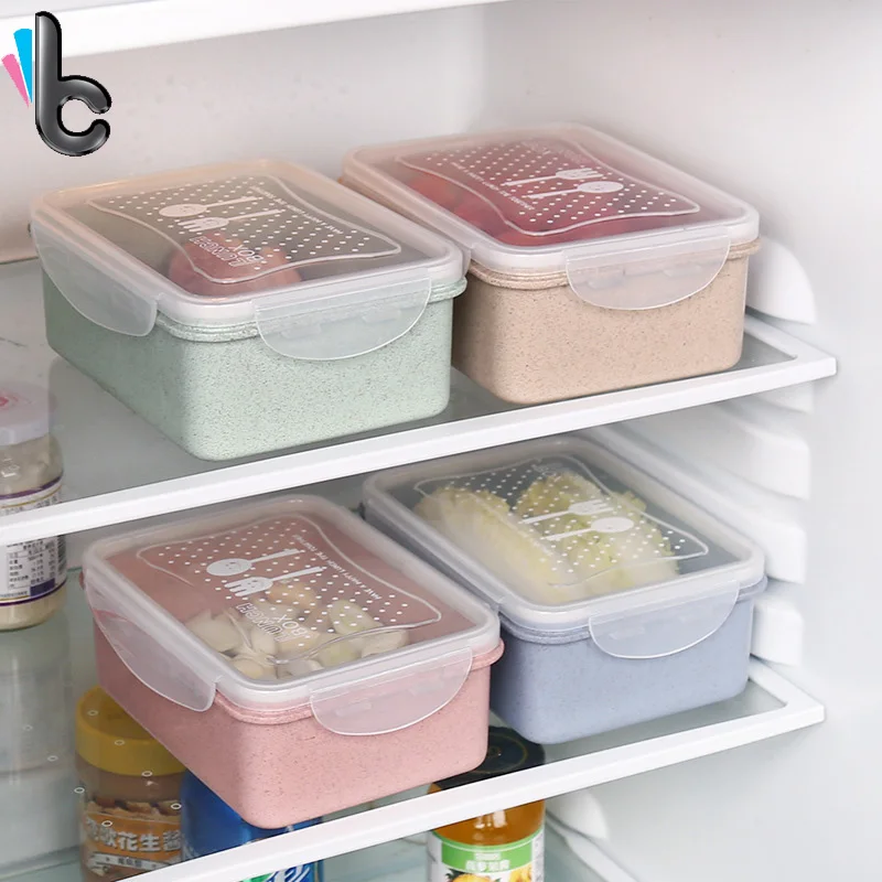 4 Pcs/set Wheat Straw Lunch Box Food Box Refrigerator Food Crisper Fruit and Vegetable Sealed Storage Box Student Lunch Box
4 Pcs/set Wheat Straw Lunch Box Food Box Refrigerator Food Crisper Fruit and Vegetable Sealed Storage Box Student Lunch Box