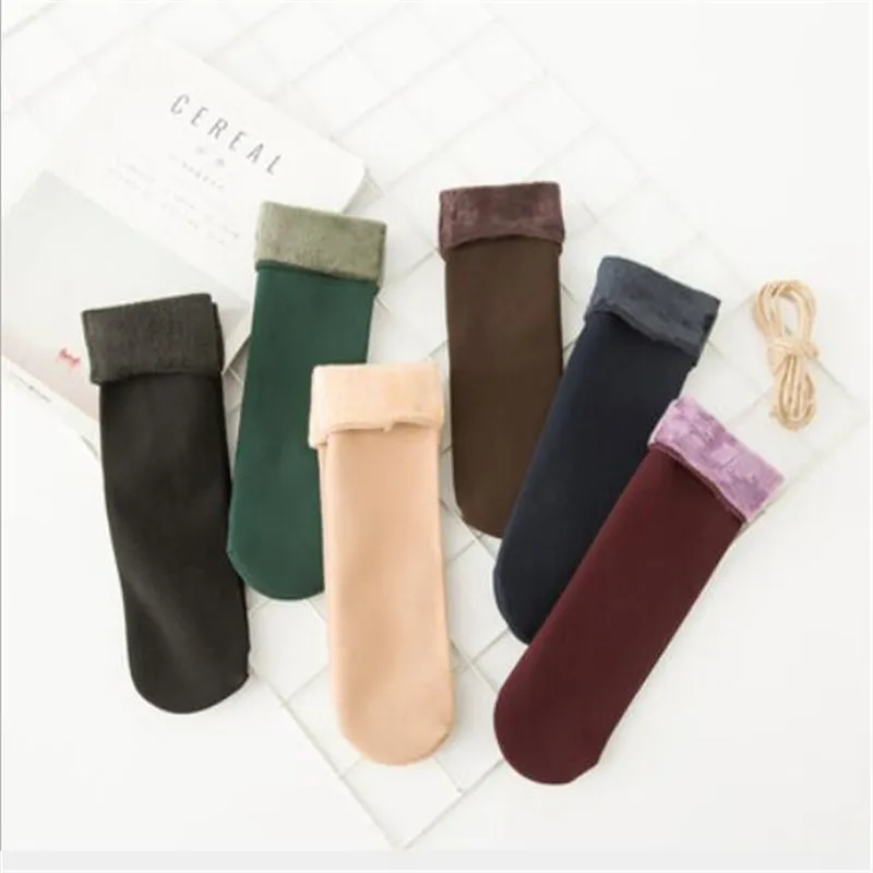 Thick socks women's winter plus velvet thick warm socks in flesh-colored snow socks
Thick socks women's winter plus velvet thick warm socks in flesh-colored snow socks
