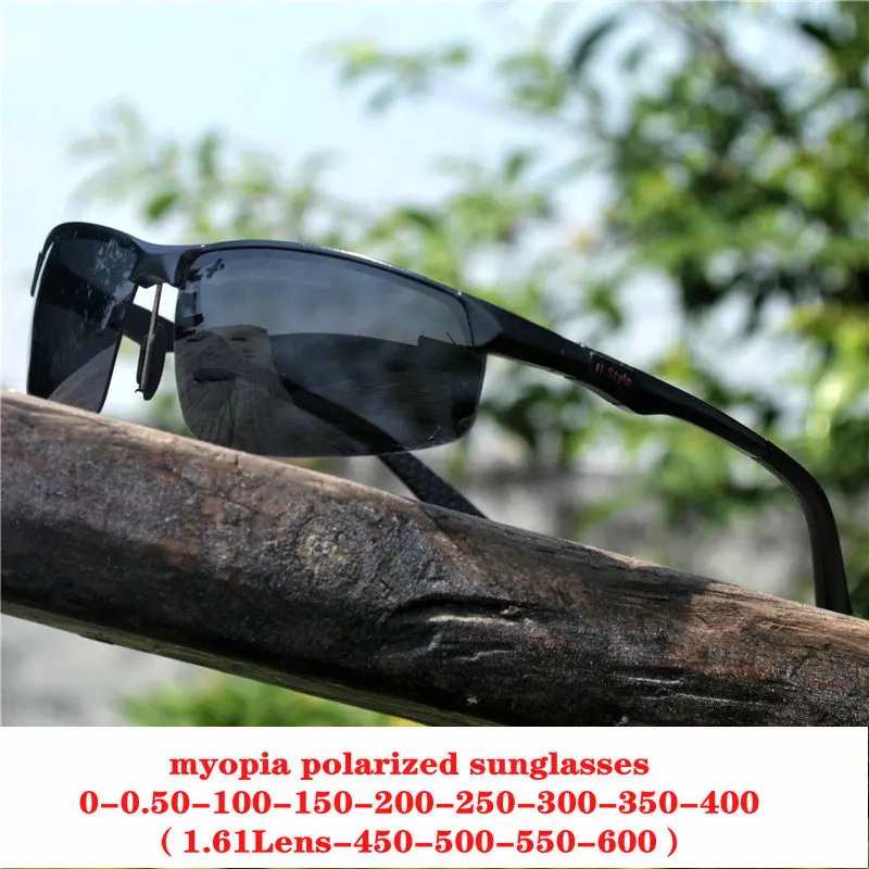 Men Aluminum magnesium Polarized Sun Glasses Polarized Mirror Sunglasses Custom Made Myopia Minus Prescription Lens FML
Men Aluminum magnesium Polarized Sun Glasses Polarized Mirror Sunglasses Custom Made Myopia Minus Prescription Lens FML
