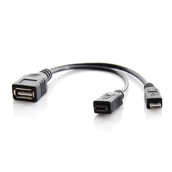 10pcs/lot Micro USB OTG Host Flash Disk Cable with Extral Micro & USB Power for Galaxy S3 i9300 S4 i9500 Note2 N7100 Note3
10pcs/lot Micro USB OTG Host Flash Disk Cable with Extral Micro & USB Power for Galaxy S3 i9300 S4 i9500 Note2 N7100 Note3