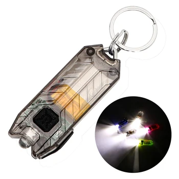 Mini LED Keychain Flashlight Car Key Chain 2 Modes Keyring Key Ring Light Lamp Torch USB Rechargeable Bag Pendent Decoration
Mini LED Keychain Flashlight Car Key Chain 2 Modes Keyring Key Ring Light Lamp Torch USB Rechargeable Bag Pendent Decoration