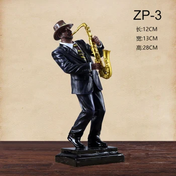 Saxophone music figure sculpture small decoration bar study cafe restaurant TV wall home room Crafts Arts
Saxophone music figure sculpture small decoration bar study cafe restaurant TV wall home room Crafts Arts