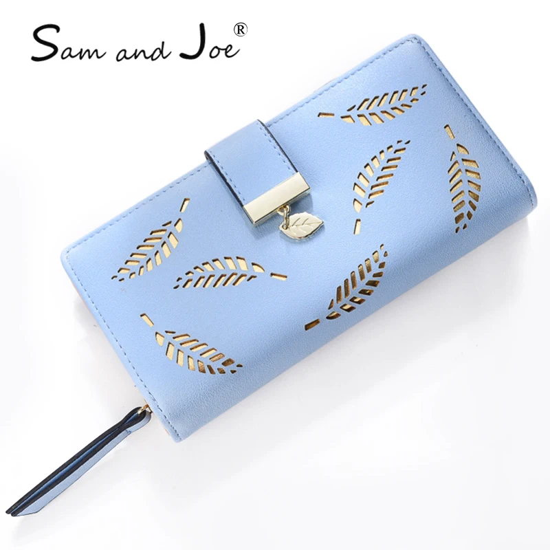 2019 Women Wallet Purse Female Long Wallet Gold Hollow Leaves Pouch Handbag For Women Coin Purse Card Holders Portefeuille Femme
2019 Women Wallet Purse Female Long Wallet Gold Hollow Leaves Pouch Handbag For Women Coin Purse Card Holders Portefeuille Femme