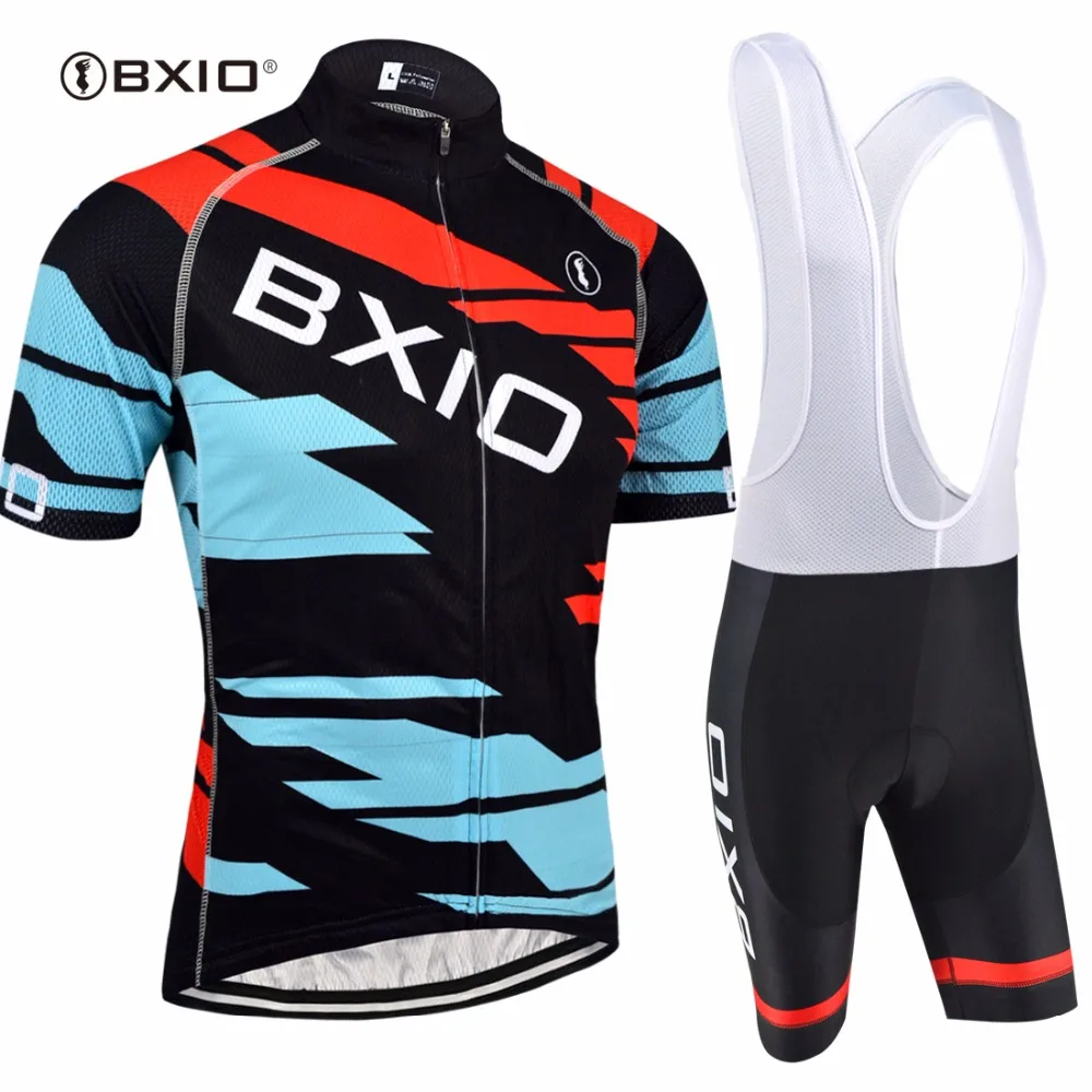 Фото Бренд bxio цветная дышащая одежда для велоспорта Мужская велосипедная на молнии