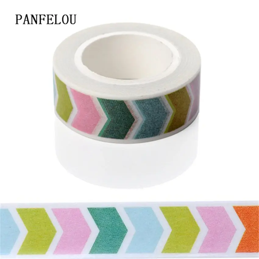 PANFELOU 1.5CMx10M Color arrow Dividing Stickers border masking adhesive paper washi tape DIY Scrapbooking Hand account
PANFELOU 1.5CMx10M Color arrow Dividing Stickers border masking adhesive paper washi tape DIY Scrapbooking Hand account