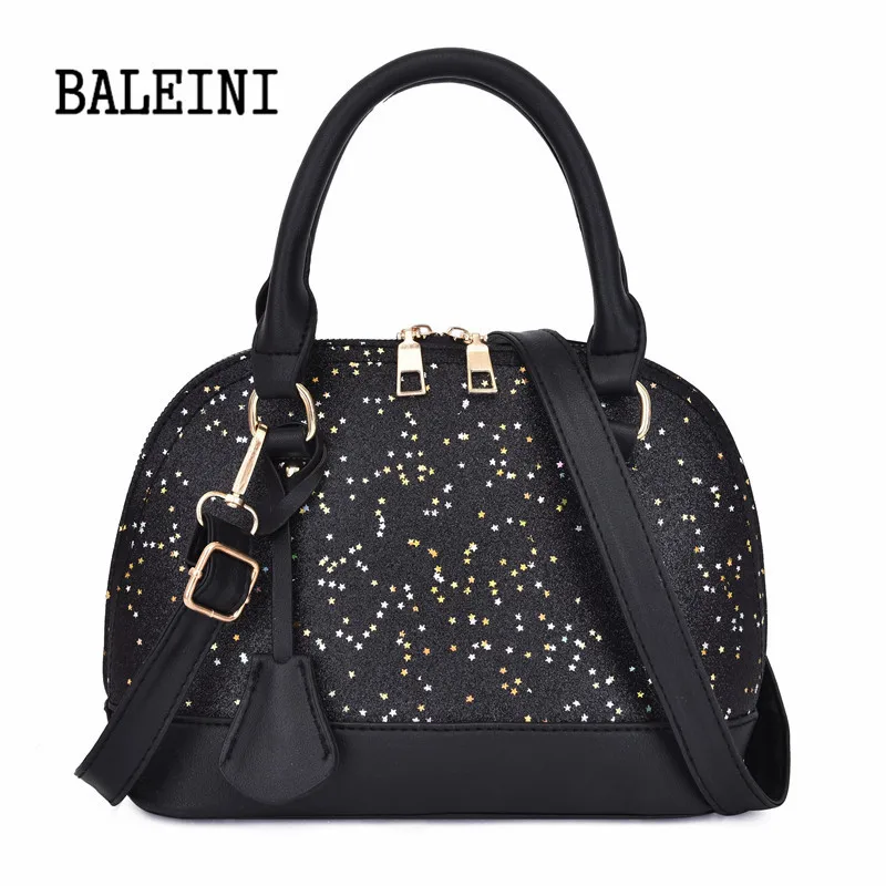 BALEINI Leather Ladies HandBags Women Messenger Bags Sequin Tassel Designer Crossbody Shoulder Bag Boston Hand Bags Hot Sale
BALEINI Leather Ladies HandBags Women Messenger Bags Sequin Tassel Designer Crossbody Shoulder Bag Boston Hand Bags Hot Sale