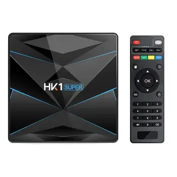 HK1 Super Android 9.0 Set Top Box 4GB+32GB RK3318 Quad Core 2.4G/5G Wireless WiFi HDMI 2.0a Smart TV Box with TV Remote Control
HK1 Super Android 9.0 Set Top Box 4GB+32GB RK3318 Quad Core 2.4G/5G Wireless WiFi HDMI 2.0a Smart TV Box with TV Remote Control