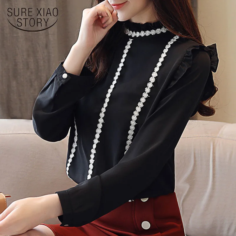 New Fashion Womens Tops and Blouses 2018 Chiffon Women Blouse Shirt Black Ladies Tops OL Blouse Long Sleeve Shirt Women 1149 40
New Fashion Womens Tops and Blouses 2018 Chiffon Women Blouse Shirt Black Ladies Tops OL Blouse Long Sleeve Shirt Women 1149 40