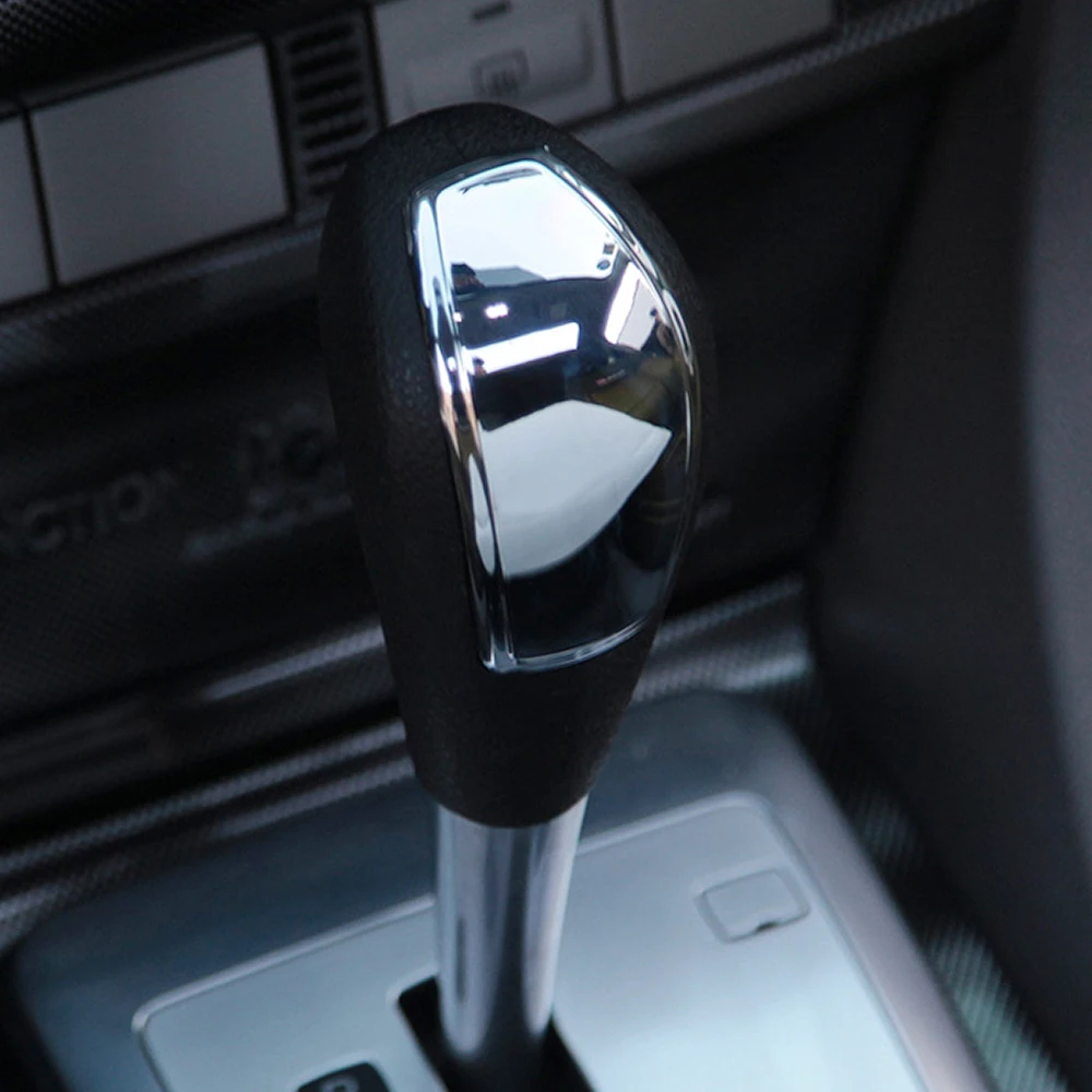 1Piece ABS Chrome AT Gear Head Decoration Sticker Shift Knob Cover for Ford Focus 2 MK2 2005-2012 Fiesta 2008 - 2012 Accessories
1Piece ABS Chrome AT Gear Head Decoration Sticker Shift Knob Cover for Ford Focus 2 MK2 2005-2012 Fiesta 2008 - 2012 Accessories