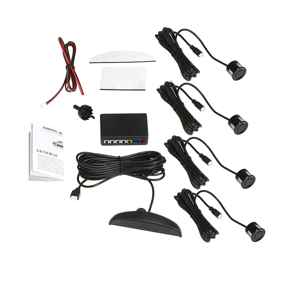 Car Auto Led Parking Sensor Parktronic Display 4 Sensors Reverse Backup Assistance Radar Detector Light Heart Monitor System
Car Auto Led Parking Sensor Parktronic Display 4 Sensors Reverse Backup Assistance Radar Detector Light Heart Monitor System
