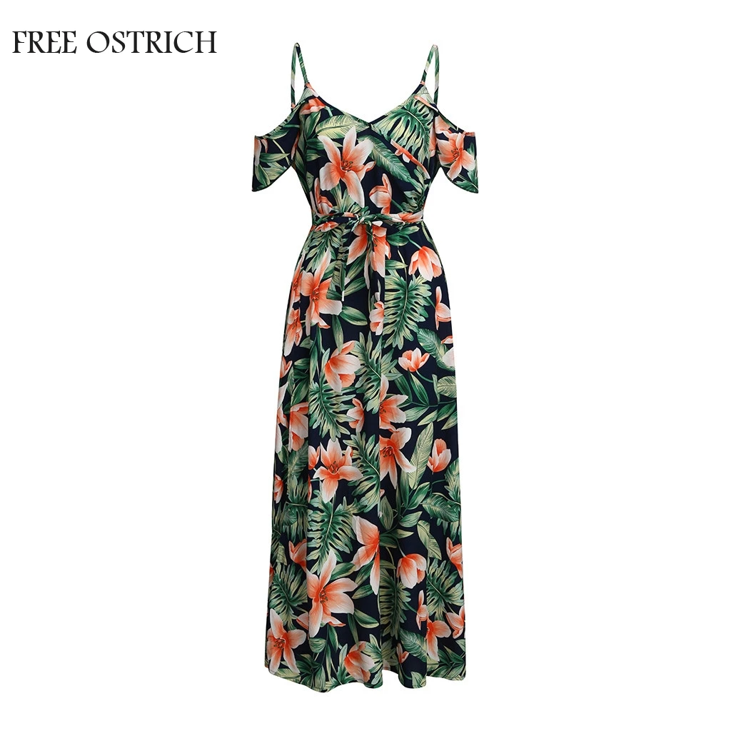 FREE OSTRICH Plus Size V-neck Women's Dresses Casual Bohemian Off-Shoulder Ruffled Maxi Dress Comfortable Elegant Suit
FREE OSTRICH Plus Size V-neck Women's Dresses Casual Bohemian Off-Shoulder Ruffled Maxi Dress Comfortable Elegant Suit