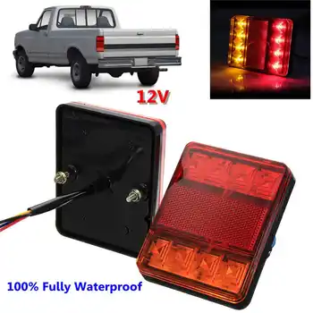 1 Pair 8 LED Waterproof Car Rear Tail Stop Lights Acrylic Indicator Lamp for Trailer Truck Lorry Caravan
1 Pair 8 LED Waterproof Car Rear Tail Stop Lights Acrylic Indicator Lamp for Trailer Truck Lorry Caravan