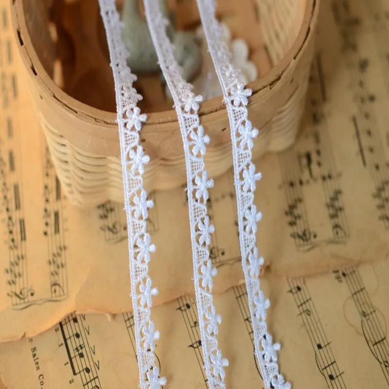 2018 High-quality lace accessories Import quality bleached white flower water soluble lace 1.2 cm
2018 High-quality lace accessories Import quality bleached white flower water soluble lace 1.2 cm