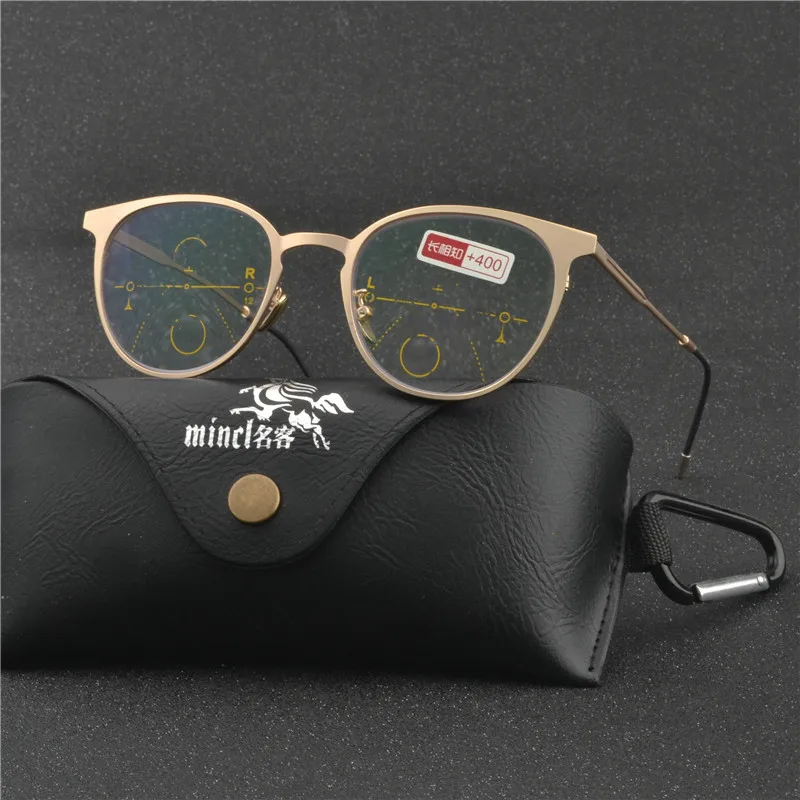 MINCL/Progressive Focus Lens Glasses Ms. Men Multifocal Reading Glasses Men and women Cat eyeglasses Frames NX
MINCL/Progressive Focus Lens Glasses Ms. Men Multifocal Reading Glasses Men and women Cat eyeglasses Frames NX