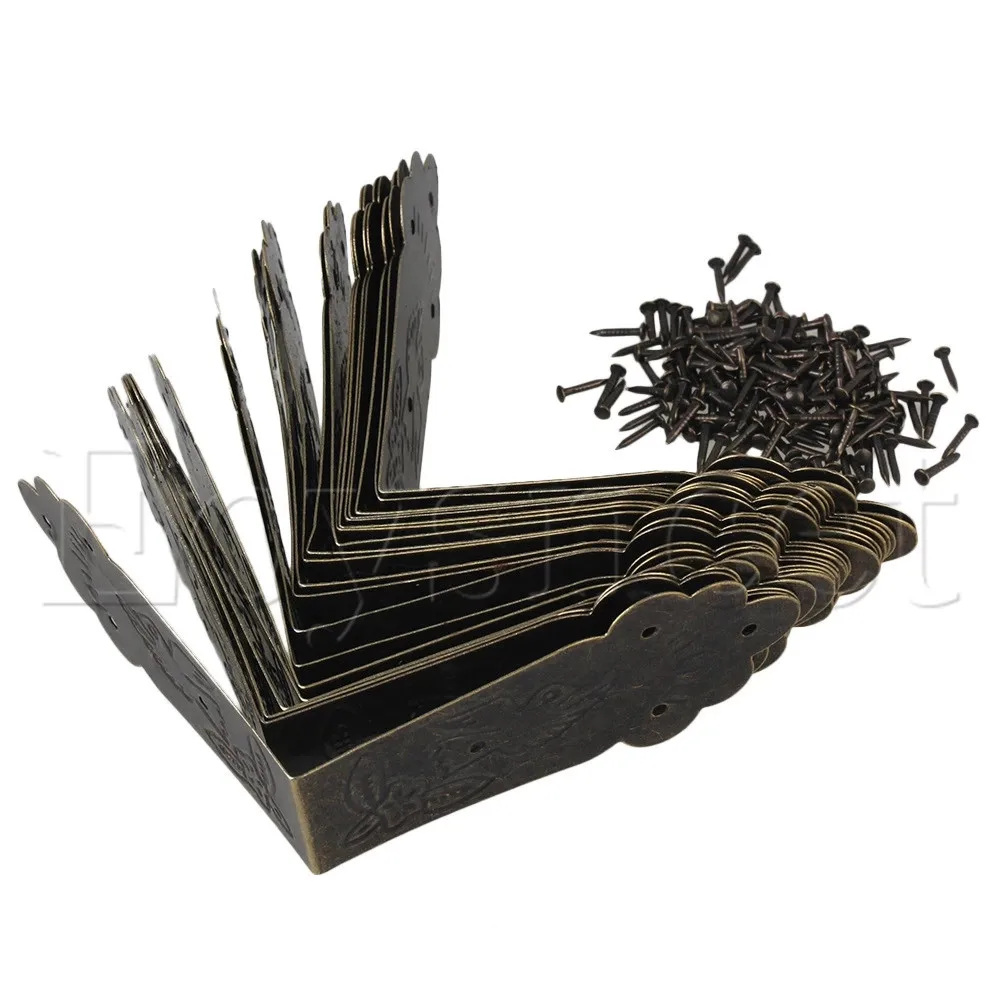 20PCS Vintage Corner Protectors Building Hardware Table Edge Cover DIY 134x31MM
20PCS Vintage Corner Protectors Building Hardware Table Edge Cover DIY 134x31MM