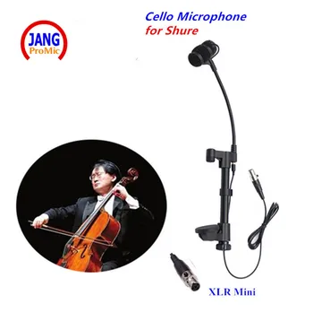 Professional Music Instrument Cello Condenser Microphone Lapela Microfone for Shure Wireless System XLR Mini 4pin Mikrofon
Professional Music Instrument Cello Condenser Microphone Lapela Microfone for Shure Wireless System XLR Mini 4pin Mikrofon