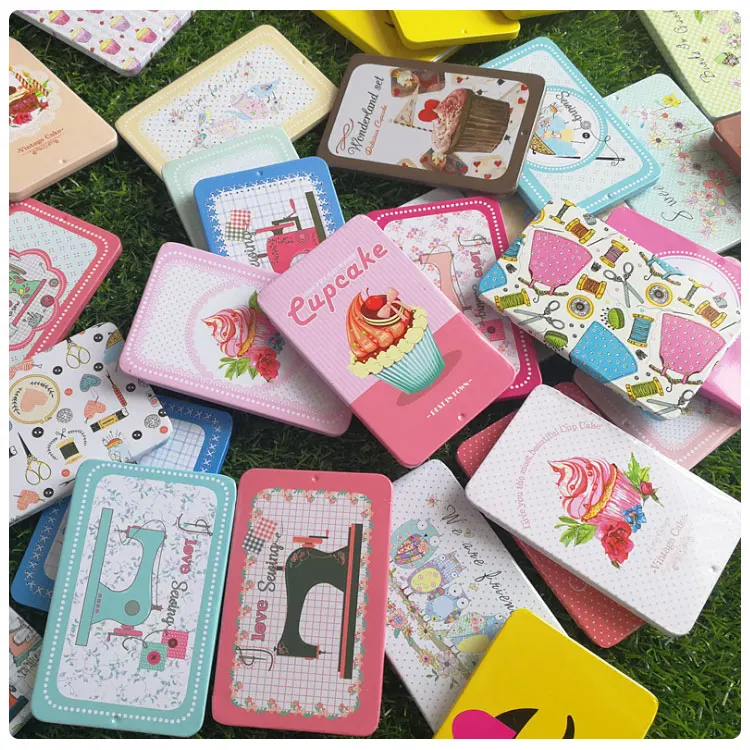 New Mini Cake Sewing Machine Tin Box Portable Cartoon Bank Card Case Home Storage Box For Jewelry Candy Metal Packaging Gift Box
New Mini Cake Sewing Machine Tin Box Portable Cartoon Bank Card Case Home Storage Box For Jewelry Candy Metal Packaging Gift Box
