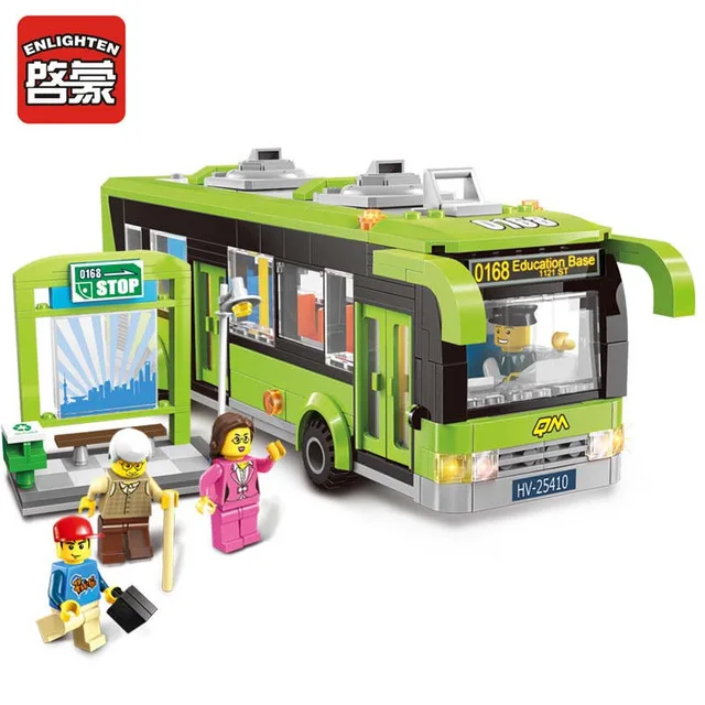 City Bus Enlighten 1121 City Bus Station Bricks Toys 418PCS Building Block sets Toys
City Bus Enlighten 1121 City Bus Station Bricks Toys 418PCS Building Block sets Toys