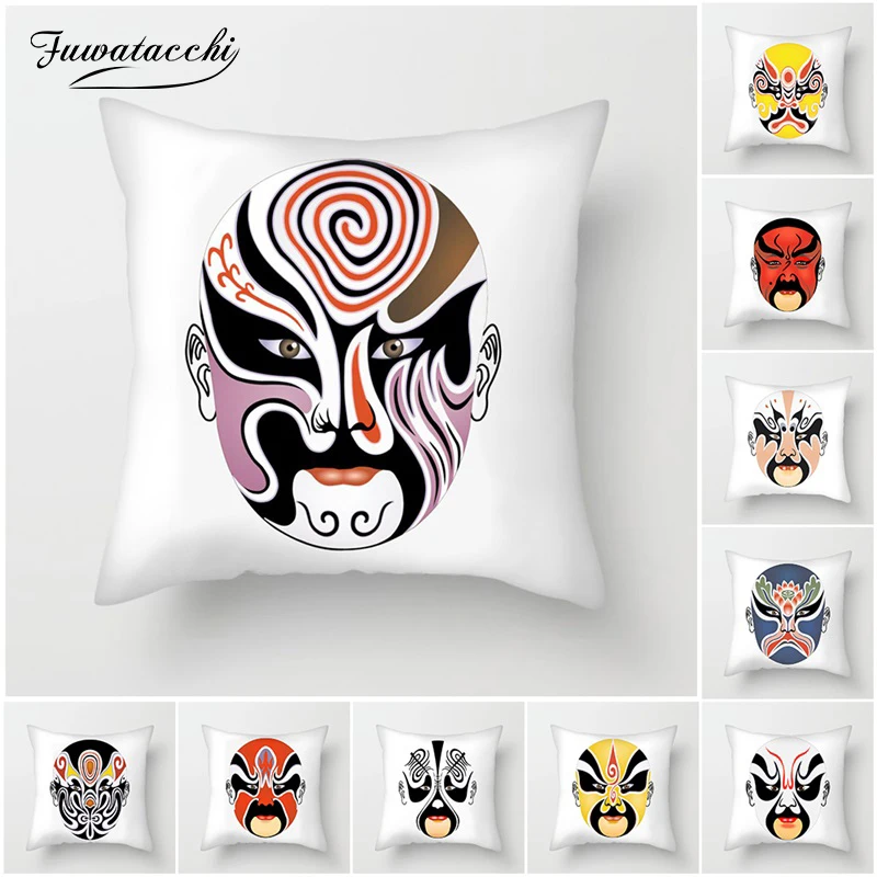 Fuwatacchi Peking Opera Cushion Cover Chinese Style Pillows Cover for Home Sofa Decorative Beijing Opera Pillowcases New 2019
Fuwatacchi Peking Opera Cushion Cover Chinese Style Pillows Cover for Home Sofa Decorative Beijing Opera Pillowcases New 2019