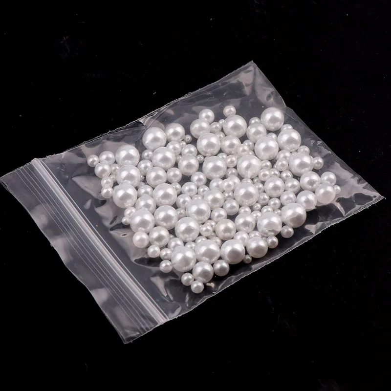 1 Bag 3-6mm Pure White,Rice White Mix Size Imitation No Hole Pearl Round Beads For DIY Nail Art Decoration
1 Bag 3-6mm Pure White,Rice White Mix Size Imitation No Hole Pearl Round Beads For DIY Nail Art Decoration