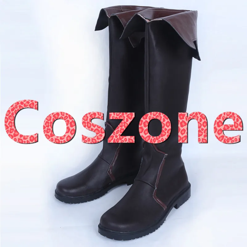 Tales Of Zestiria The X Edna Brown Shoes Cosplay Boots (4)
