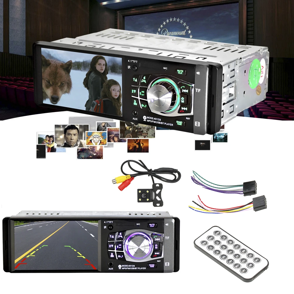 Autoradio Cassette Recorder 4012B Automagnitola 1 DIN Car Radio MP5 Carro Multimidia Player Steering Wheel Remote Control
Autoradio Cassette Recorder 4012B Automagnitola 1 DIN Car Radio MP5 Carro Multimidia Player Steering Wheel Remote Control
