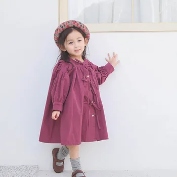Kids Dress for Girl Spring Summer Baby Clothing Bow Tie Shirt Dress Doll Dress for Girl Toddler Cotton Loose Robe Fille A-line
Kids Dress for Girl Spring Summer Baby Clothing Bow Tie Shirt Dress Doll Dress for Girl Toddler Cotton Loose Robe Fille A-line