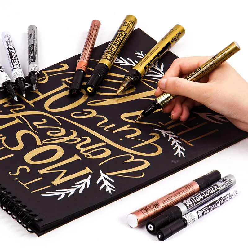 Sakura Calligraphy Pen-Touch Paint Permanent Marker Pen Paint Marker EF/F/Medium (0.7/1.0/2.0 mm) Point Art Design Supply
Sakura Calligraphy Pen-Touch Paint Permanent Marker Pen Paint Marker EF/F/Medium (0.7/1.0/2.0 mm) Point Art Design Supply