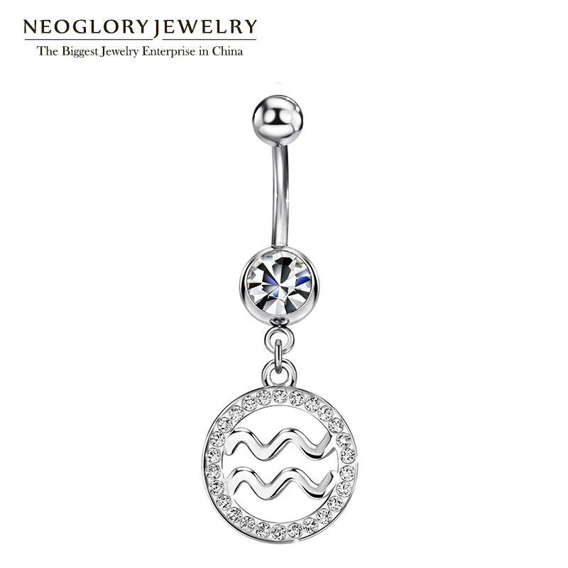 Neoglory Rhinestone Piercing Belly Button Rings Navel for Women Fashion Body Beach Jewelry 2018 New Brand P1
Neoglory Rhinestone Piercing Belly Button Rings Navel for Women Fashion Body Beach Jewelry 2018 New Brand P1