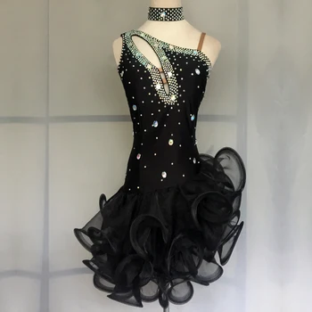Custom Adult New Latin Dance Competition Children's Latin Dance Performance Wear Children's Latin Performance Dress Female
Custom Adult New Latin Dance Competition Children's Latin Dance Performance Wear Children's Latin Performance Dress Female