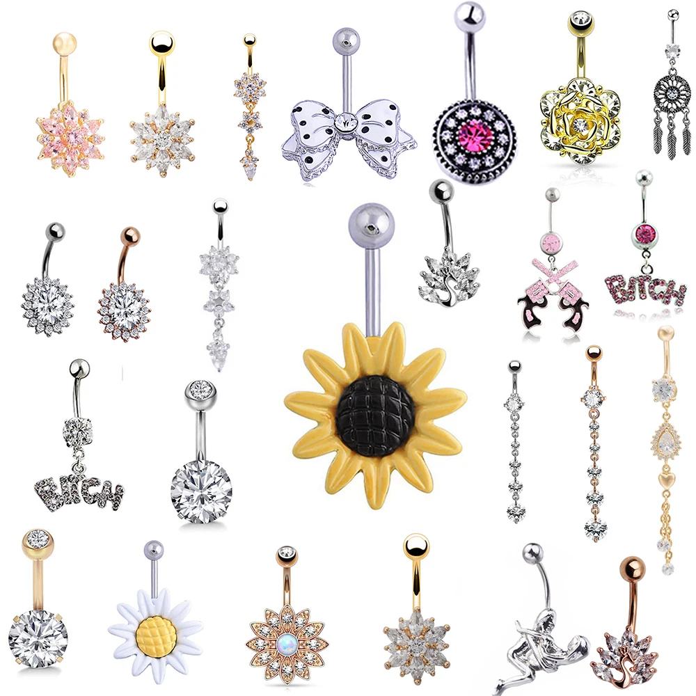 1Pc Belly Piercing Sexy Crystal Surgical Steel 14g Girl Body Jewelry Barbell Dangle Navel Belly Button Rings Belly Piercing
1Pc Belly Piercing Sexy Crystal Surgical Steel 14g Girl Body Jewelry Barbell Dangle Navel Belly Button Rings Belly Piercing