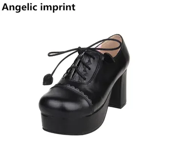 Angelic imprint woman mori girl lolita cosplay shoes lady high heels pumps women princess dress party shoes lacework heart 33-47
Angelic imprint woman mori girl lolita cosplay shoes lady high heels pumps women princess dress party shoes lacework heart 33-47
